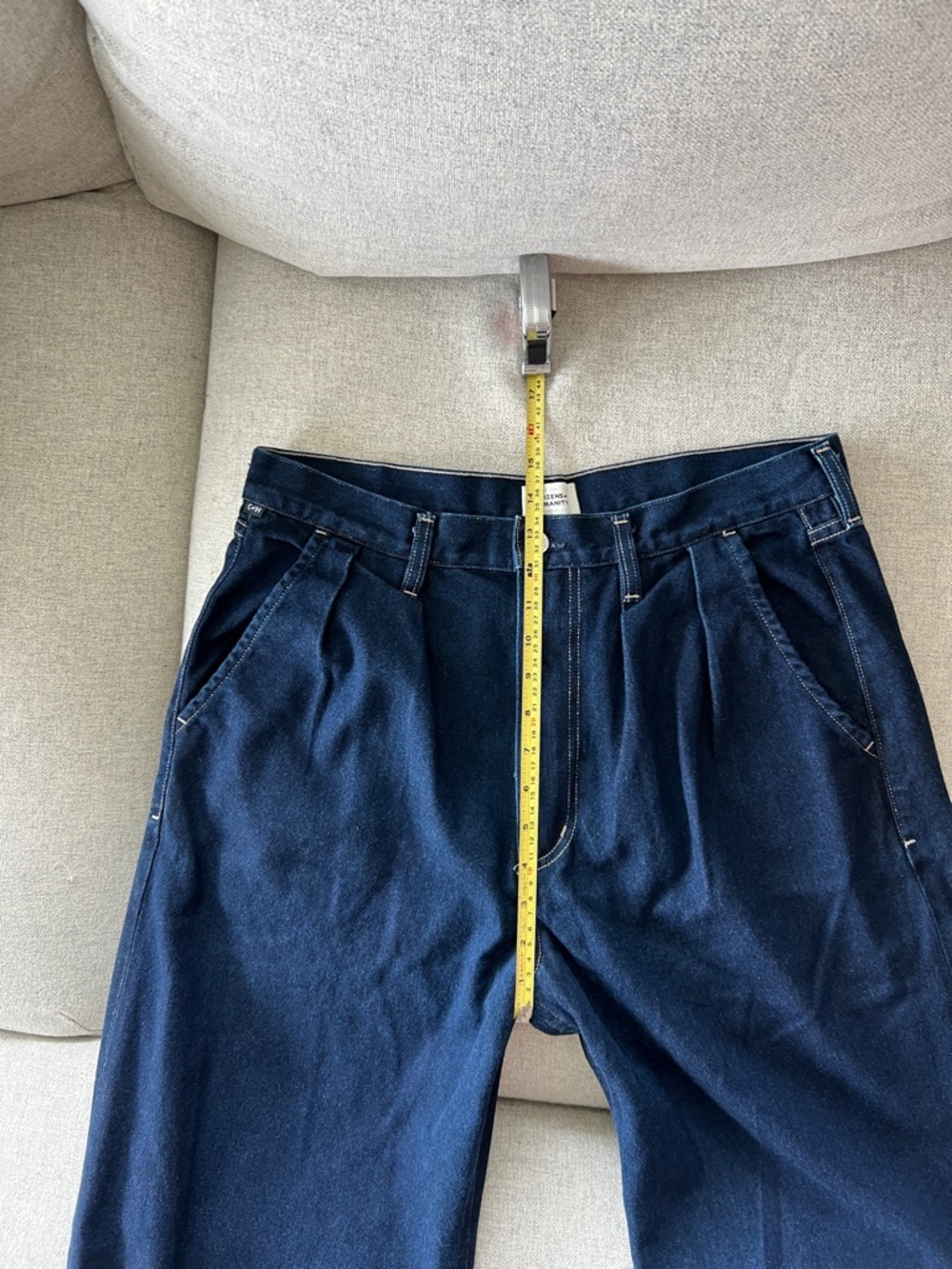 Citizens of Humanity Maritzy Pleated Trouser Jeans - Picture 11 of 11